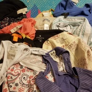 13 clothing pieces